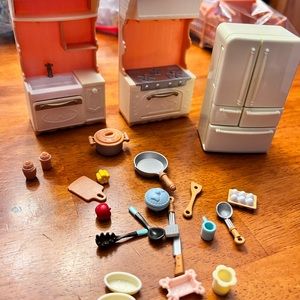 Calico critter kitchen set